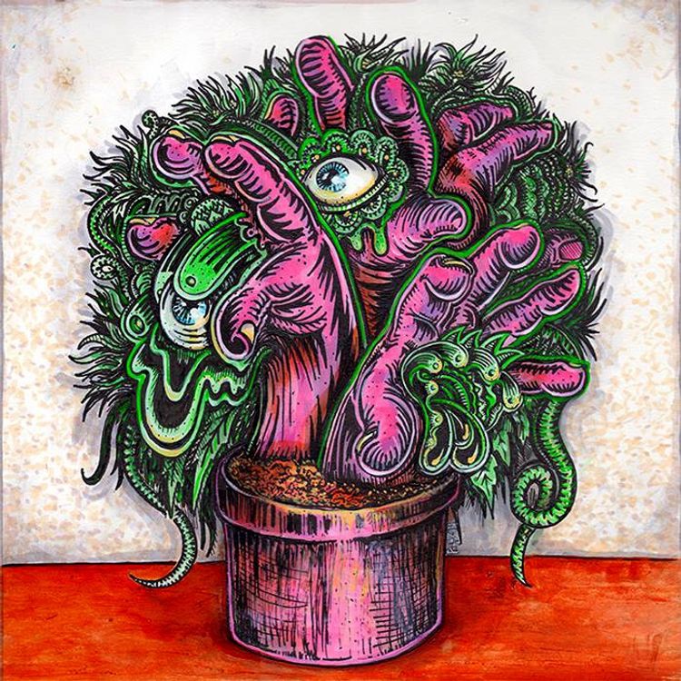 Even Strange Beasts Love Pretty Flowers by Joey Potts