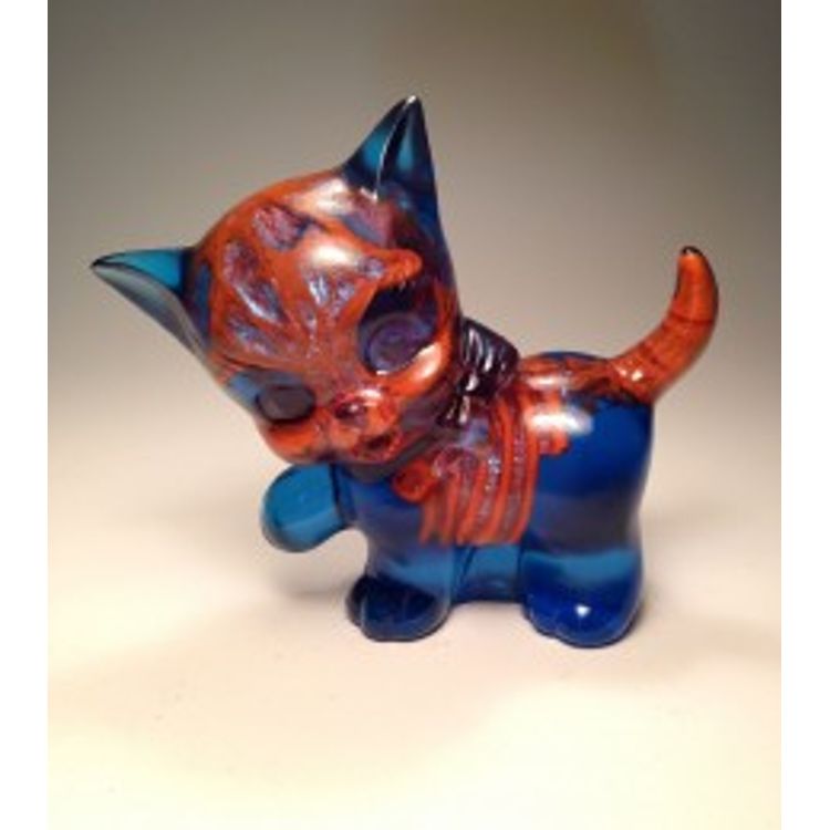 Kitten (Blue/Orange) by Scott Wilkowski