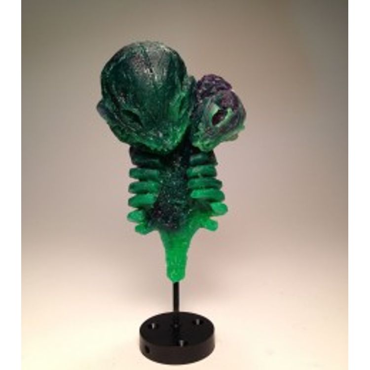 Siamese (Purple/Green) by Scott Wilkowski