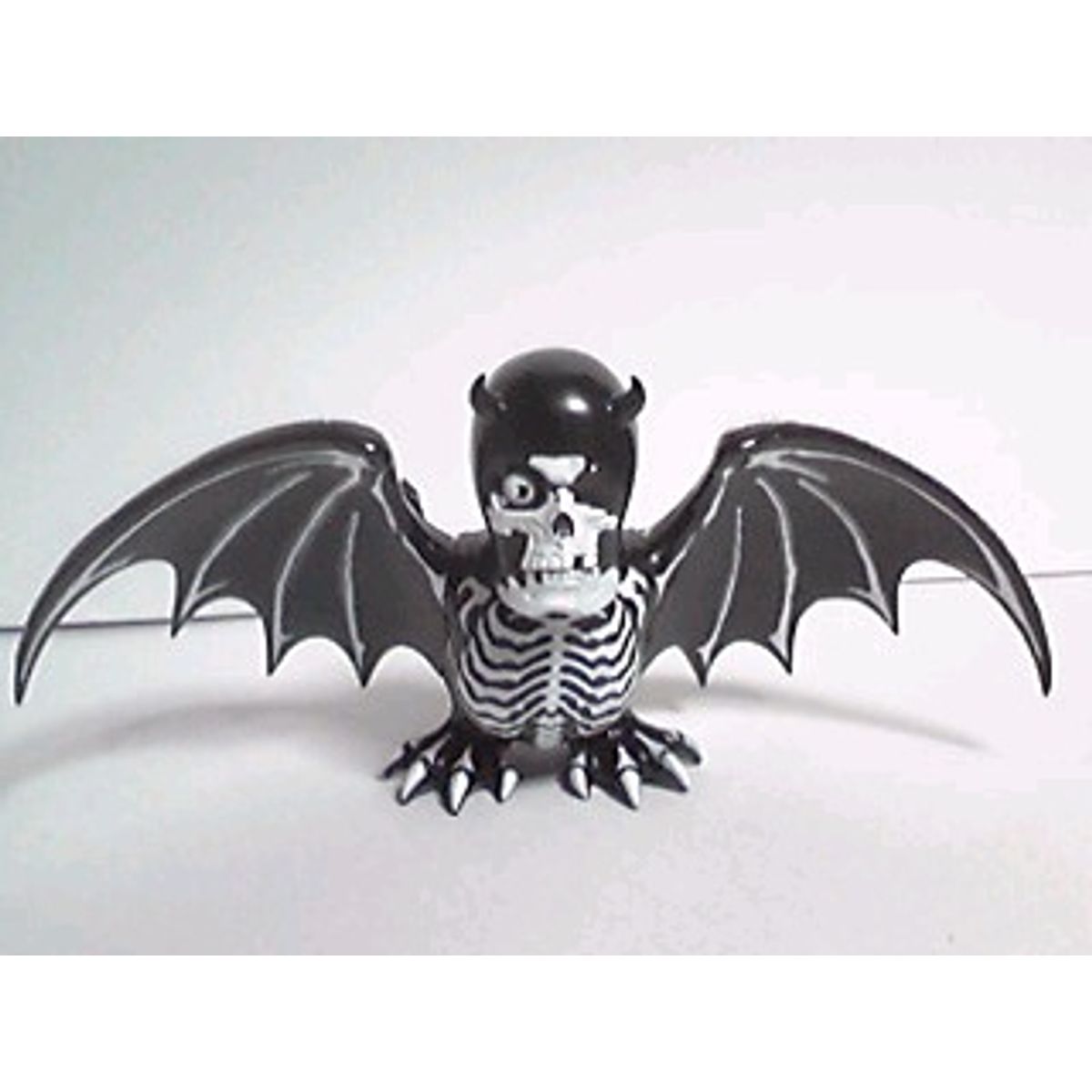 Skullbat (Black w/ white bones)
