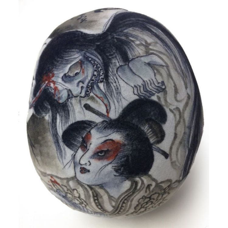 S · G · F 1/1 SKULL HEAD Artist / GANJI (Three Tides tattoo) (Variant) by GANJI (Three Tides tattoo)