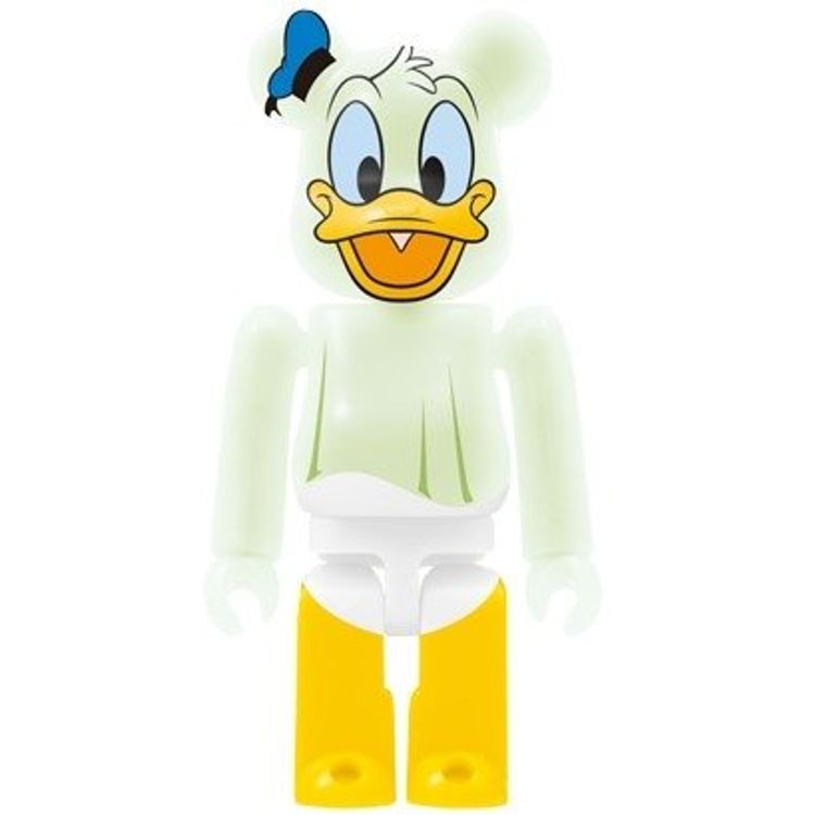 Donald Duck Be@rbrick - Ghost Ver. by Disney