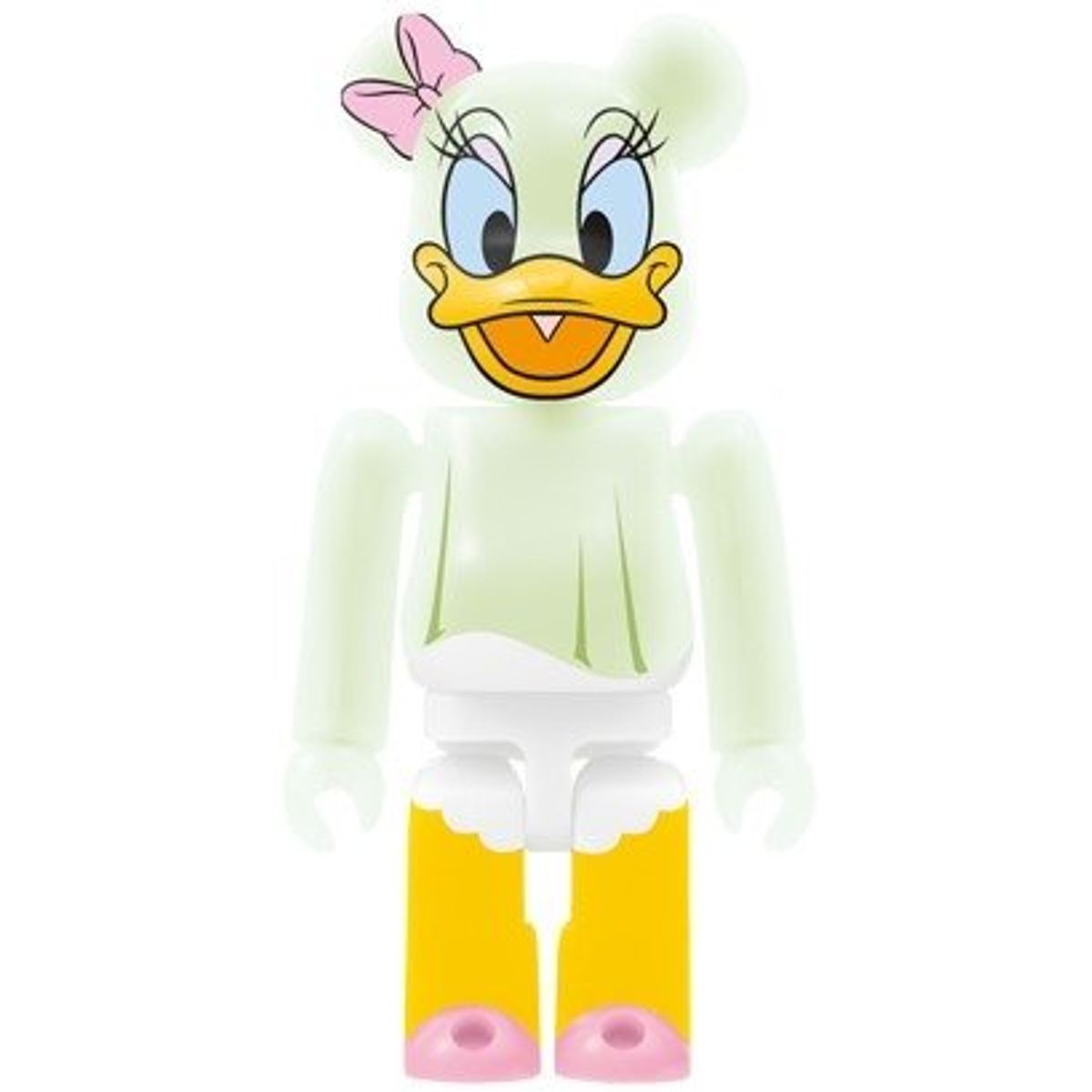 Daisy Duck Be@rbrick - Ghost Ver.