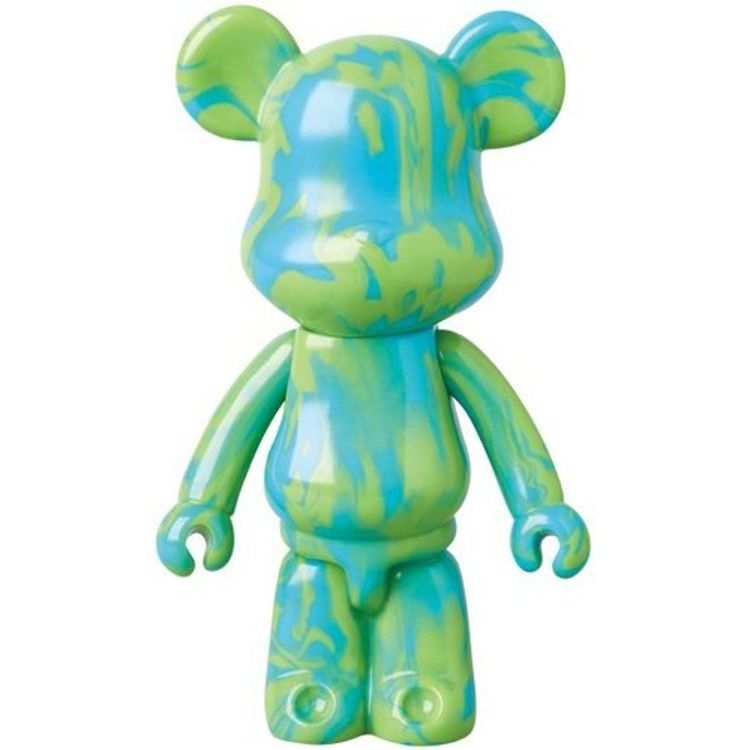 Kumaburikku (Green x Blue Marble Color) by Medicom