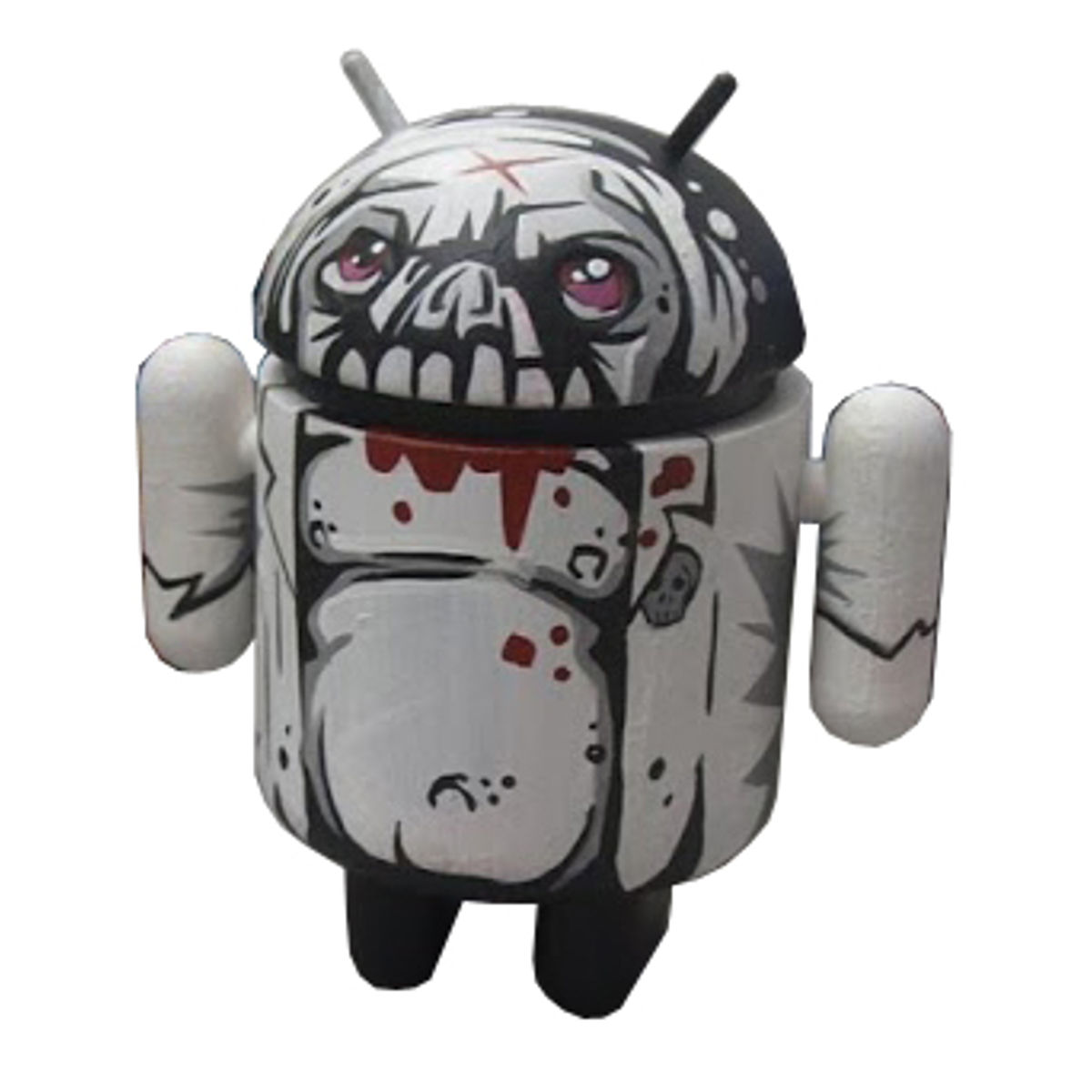 Black & White Zombie Droid
