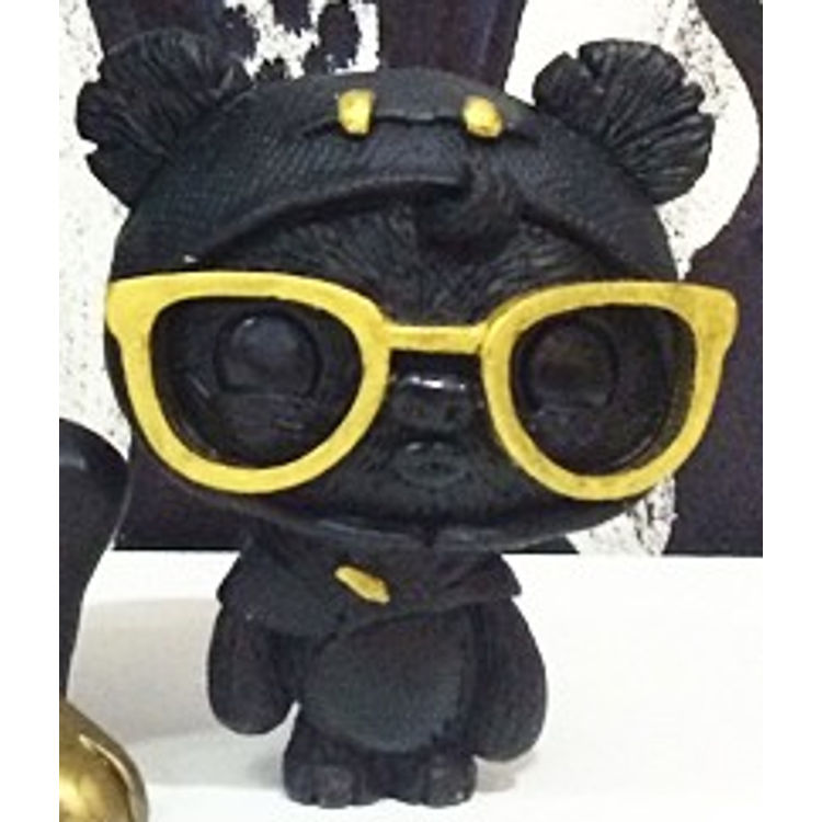 Geekwok Mono and Gold (FlabSlab edition) by UME Toys (Richard Page)