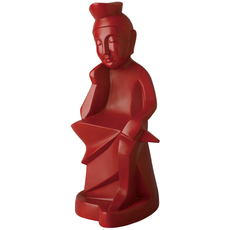 Giant Miroku - red (C.J.MART exclusive) by Kaneko Yowohei (MIROCK TOY)