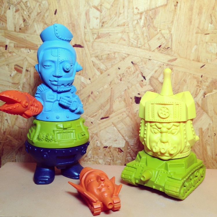 DR.MIROCK  A set by Mirock Toy (Yowohei Kaneko)
