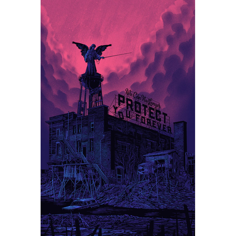 we can no longer protect you forever - red by Daniel Danger