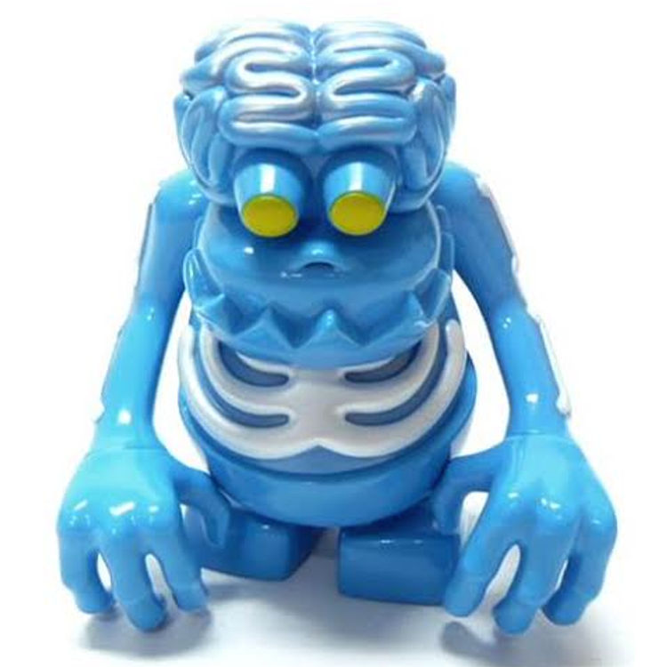 Light Blue Demeru-Kun "Brain Kun" by Bounty Hunter [BxH]