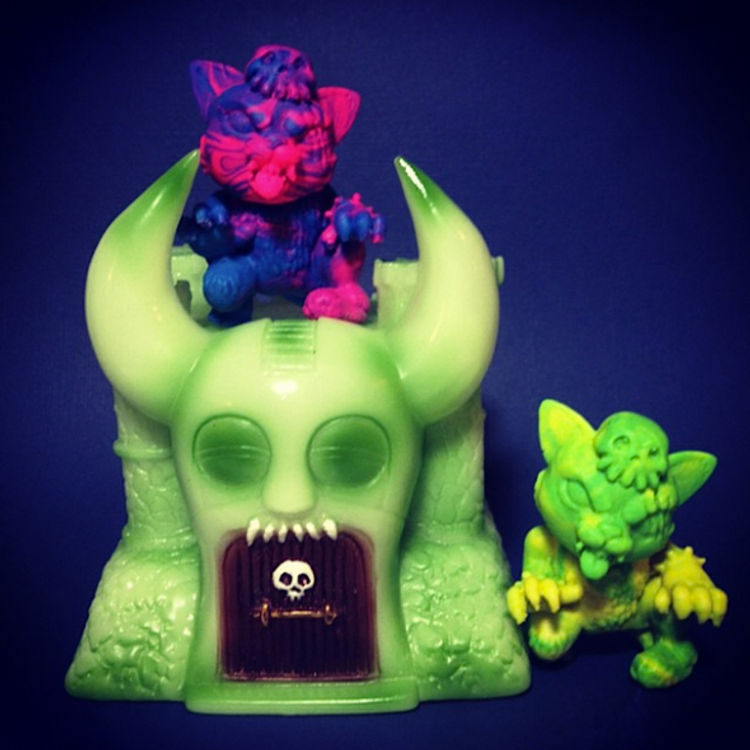 Nekos in my Pocket - GID by Death Cat Toys (Johan Ulrich)