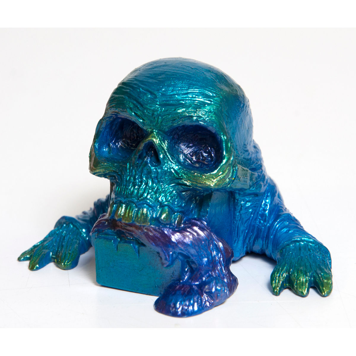 Skulor the Worm King - Custom Paint (Blue Metallic version)
