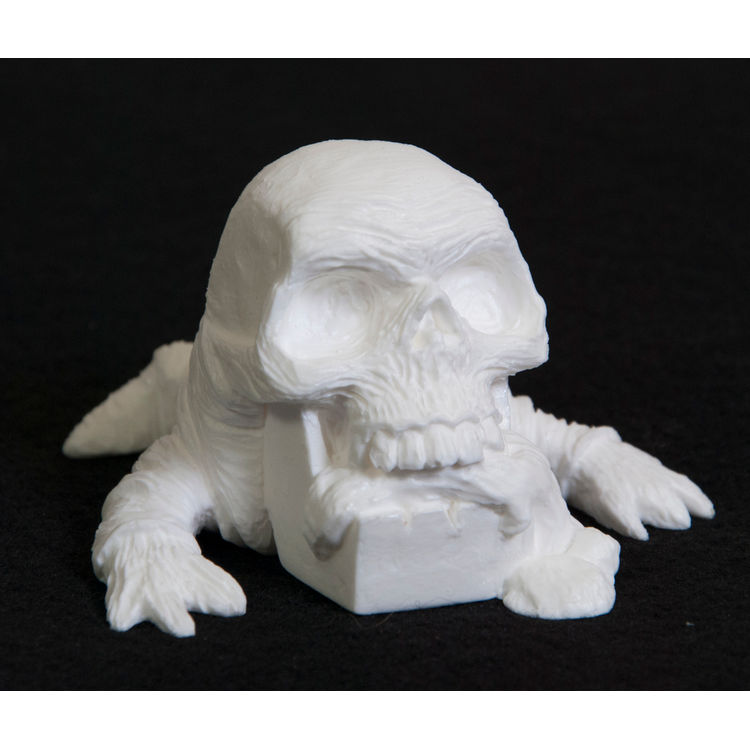 Skulor the Worm King - Plain White Blank by Joshua Sutton