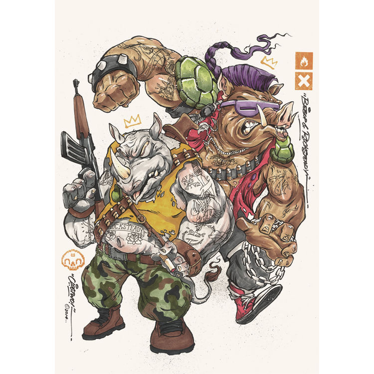 Bebop Rocksteady by Clogtwo