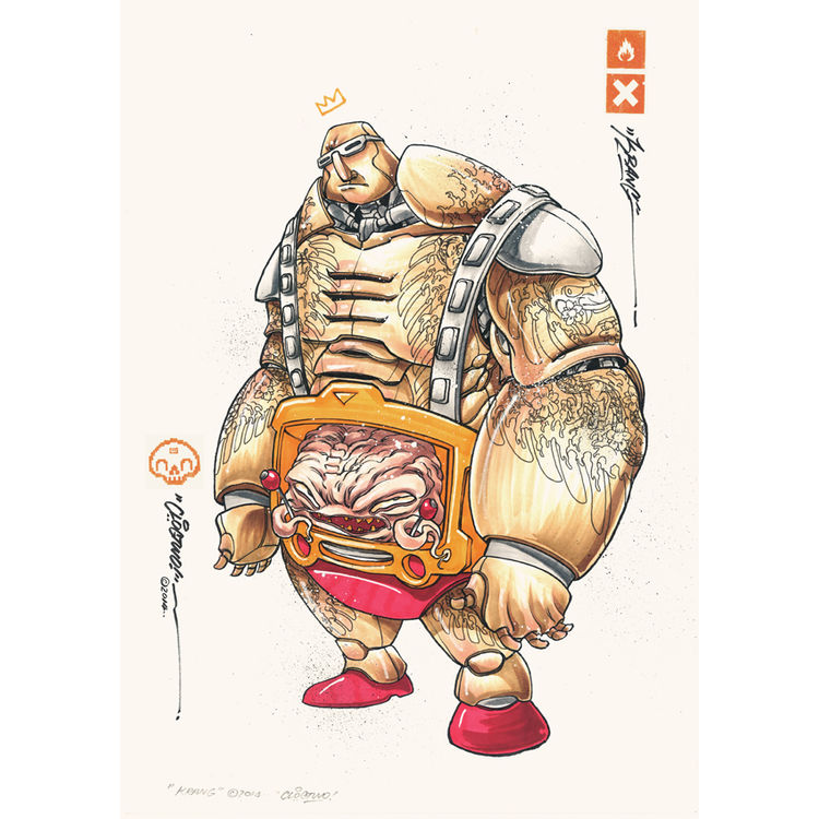Krang by Clogtwo