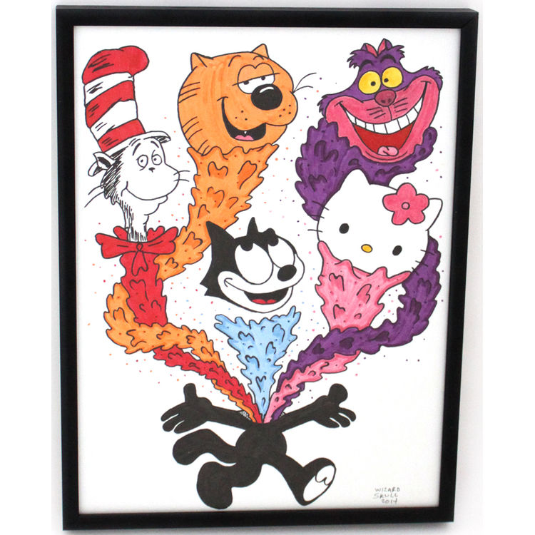 Fantastic Cat Rainbow by W$ (Wizard Skull)