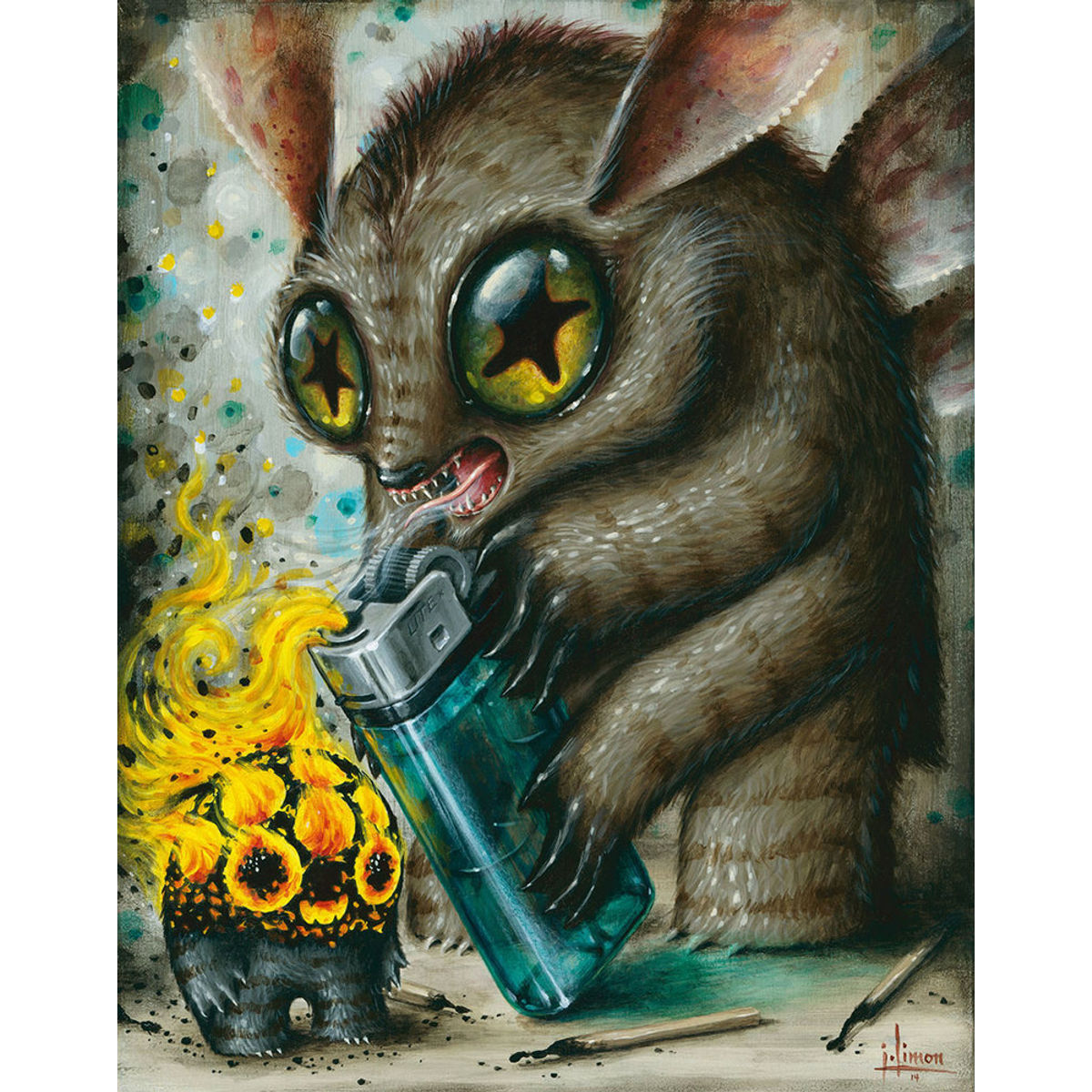 FEEDING THE TORCH DEVIL