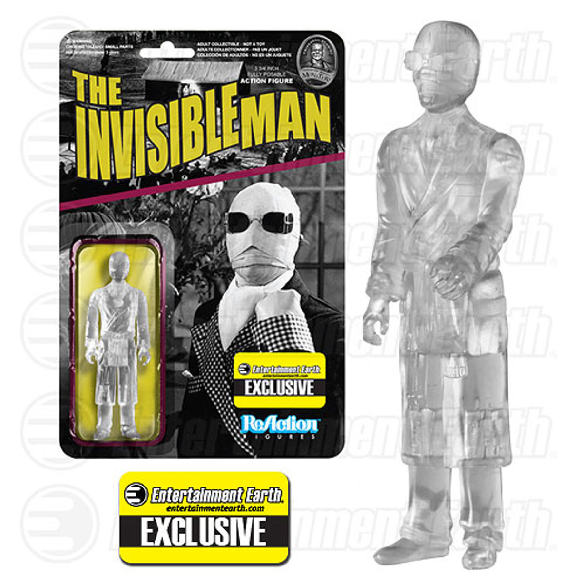 REACTION UNIVERSAL MONSTERS - The Invisible Man