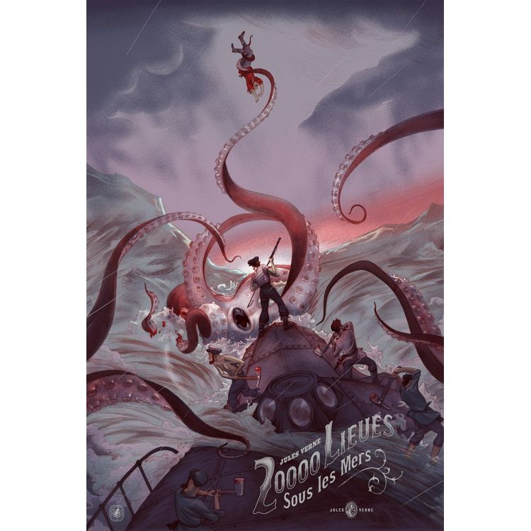 20,000 Leagues Under the Sea - Variant by Jonathan Burton
