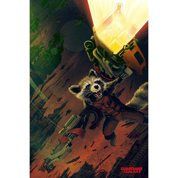 Rocket Raccoon - Variant by Kevin Tong