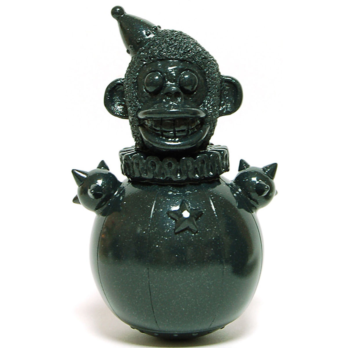ROLY-POLY THE BOMB - monkey ball - unpainted green