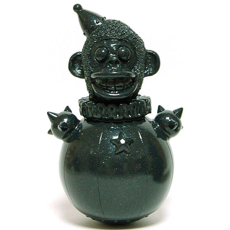 ROLY-POLY THE BOMB - monkey ball - unpainted green by Kikkake (Atsushi Kotaki)