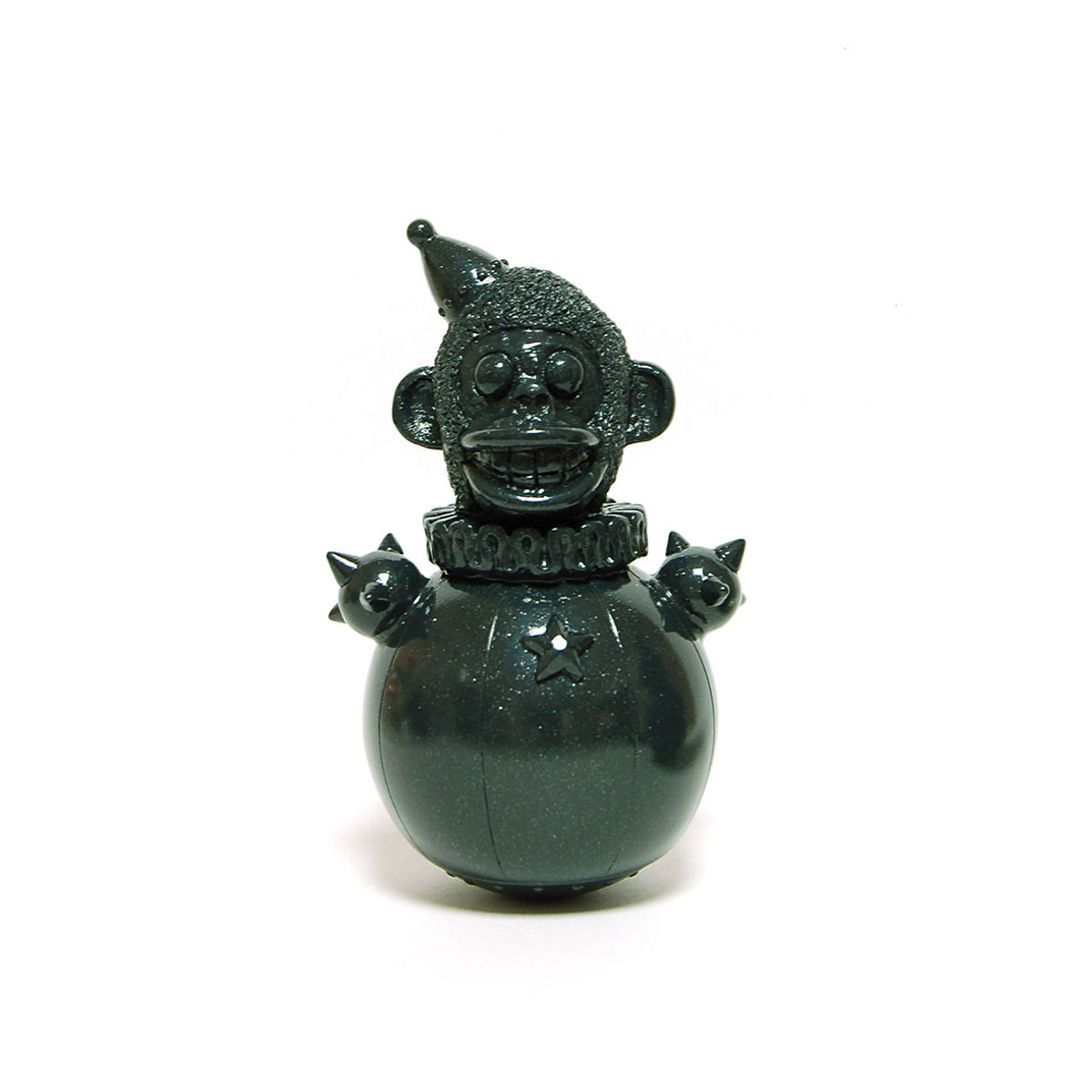 ROLY-POLY THE BOMB - monkey ball - unpainted green