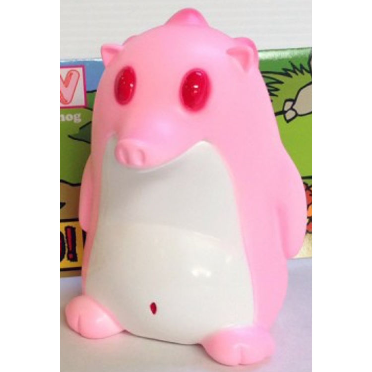 ALBINO HEATHROW THE HEDGEHOG by Frank Kozik