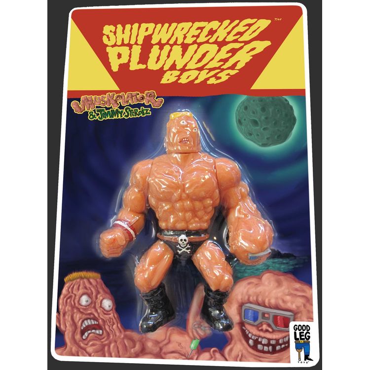 Shipwrecked Plunder Boys - Muskolator feat. Jimmy Steroiz (Carded) by Goodleg Toys