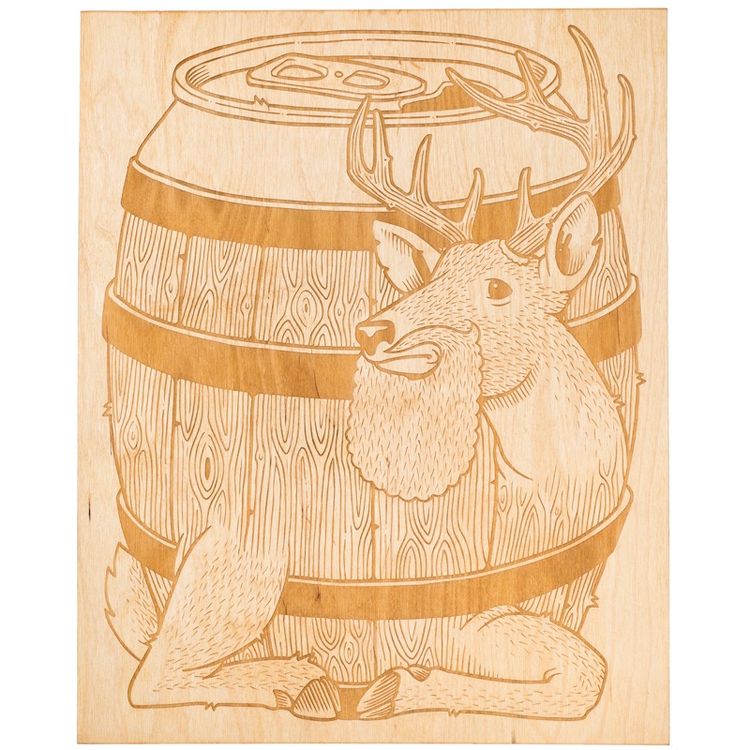 beerded deer by Jeremy Fish