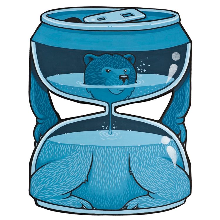 bearbeer soaked memories by Jeremy Fish