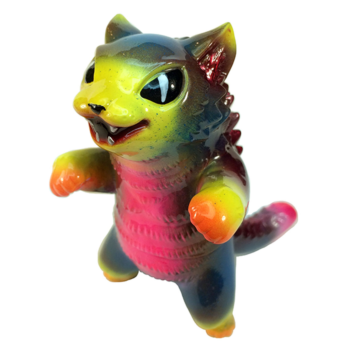 Custom painted Cat Negora Neon