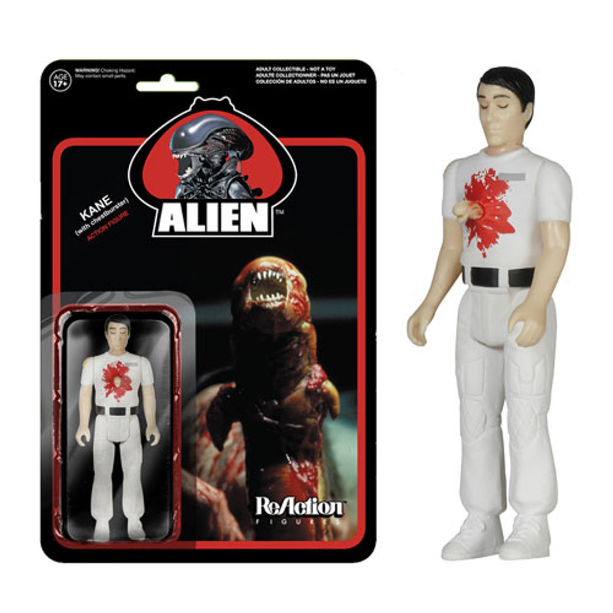 ALIEN REACTION FIGURES SERIES 2 - Kane (W/ Chestbuster)