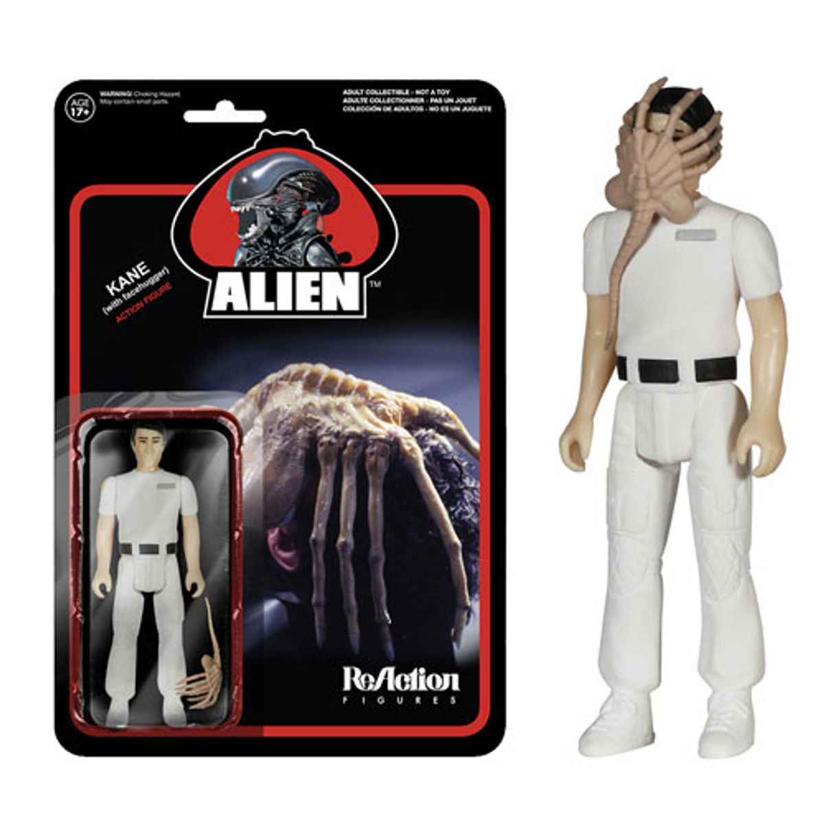 ALIEN REACTION FIGURES SERIES 2 - Kane (W/ Facehugger)