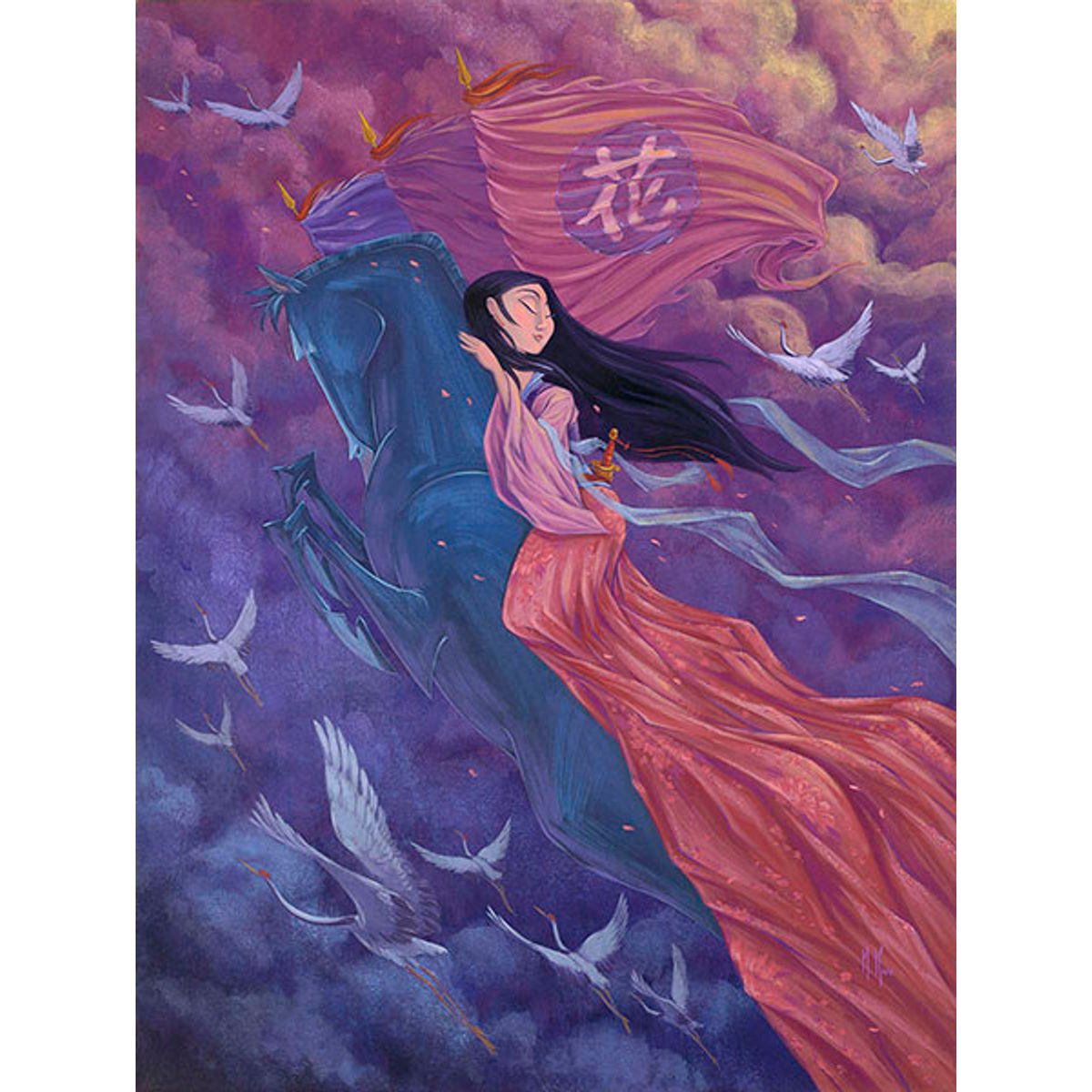 Takes Flight Mulan - Mulan fly (2014)