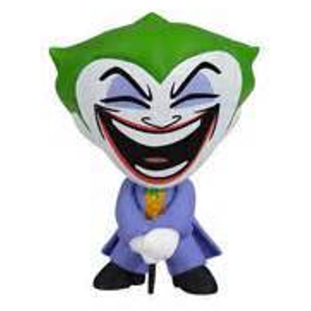 Retro Joker Eyes Closed Open Smile