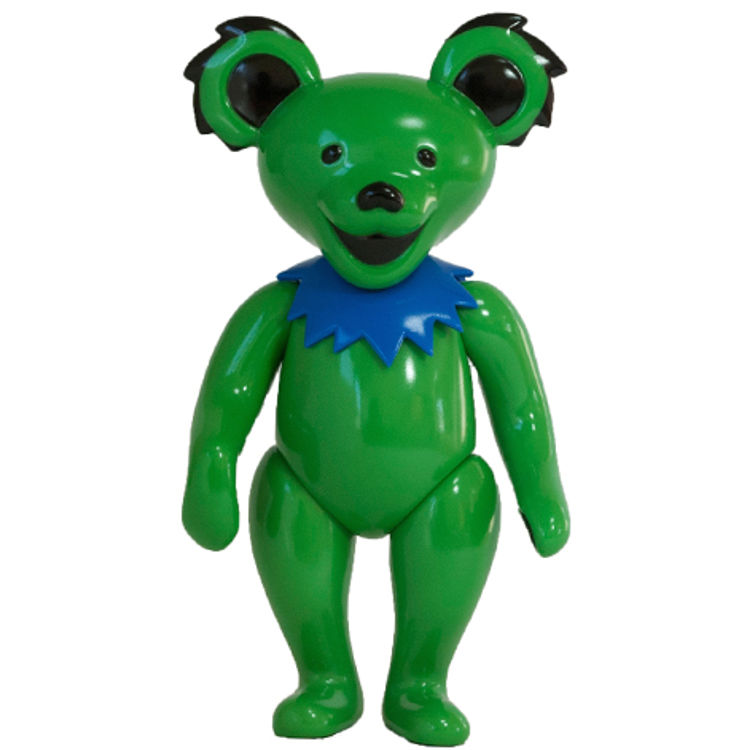Green Grateful Dead Dancing Bear by Dune