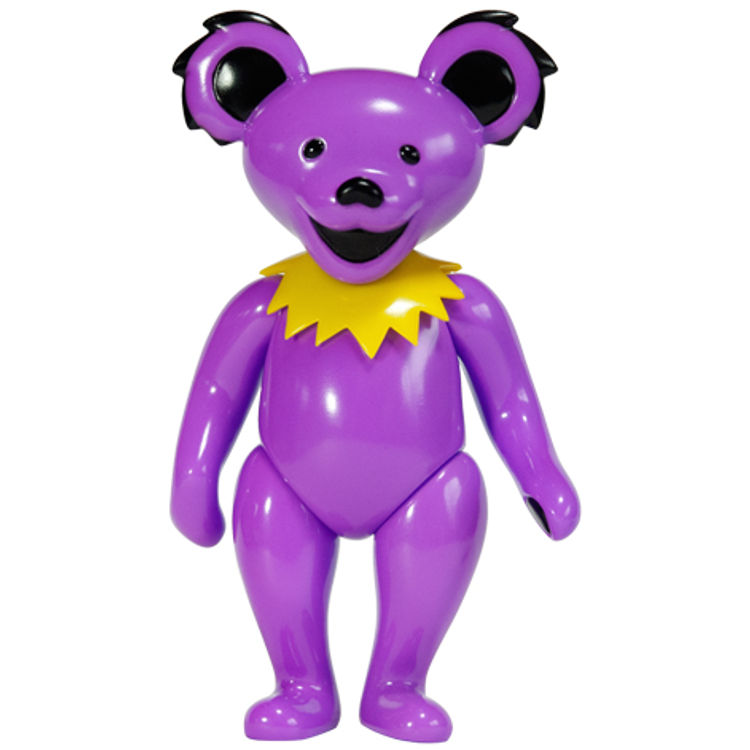 Purple Grateful Dead Dancing Bear by Dune