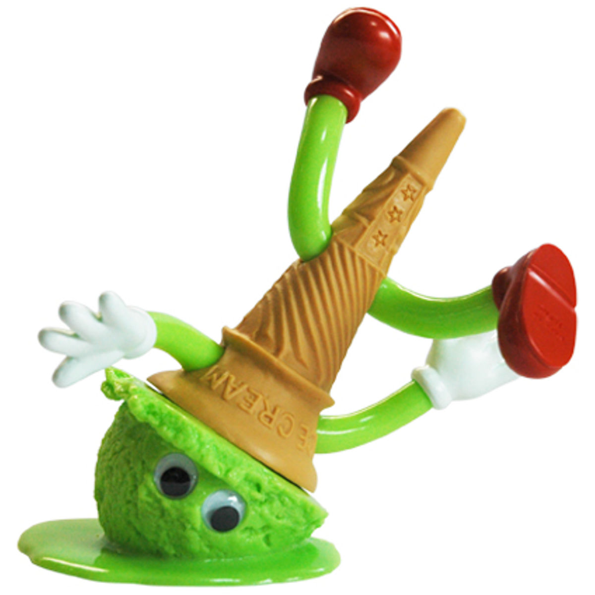 Melon Ice Cream Dropped