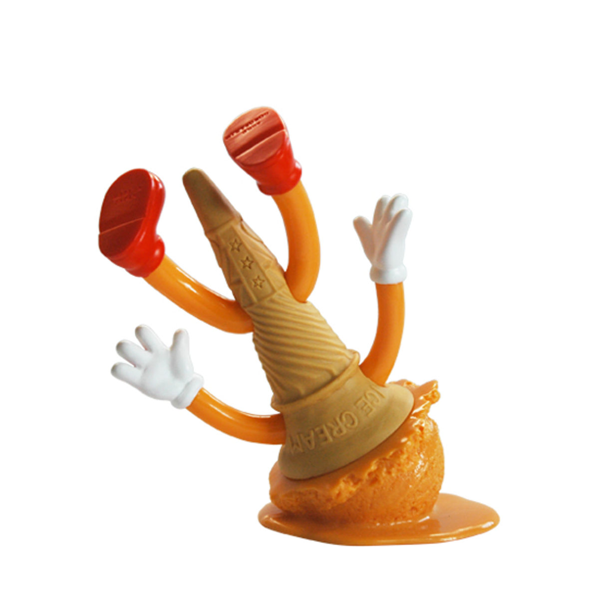 Mango Ice Cream Dropped
