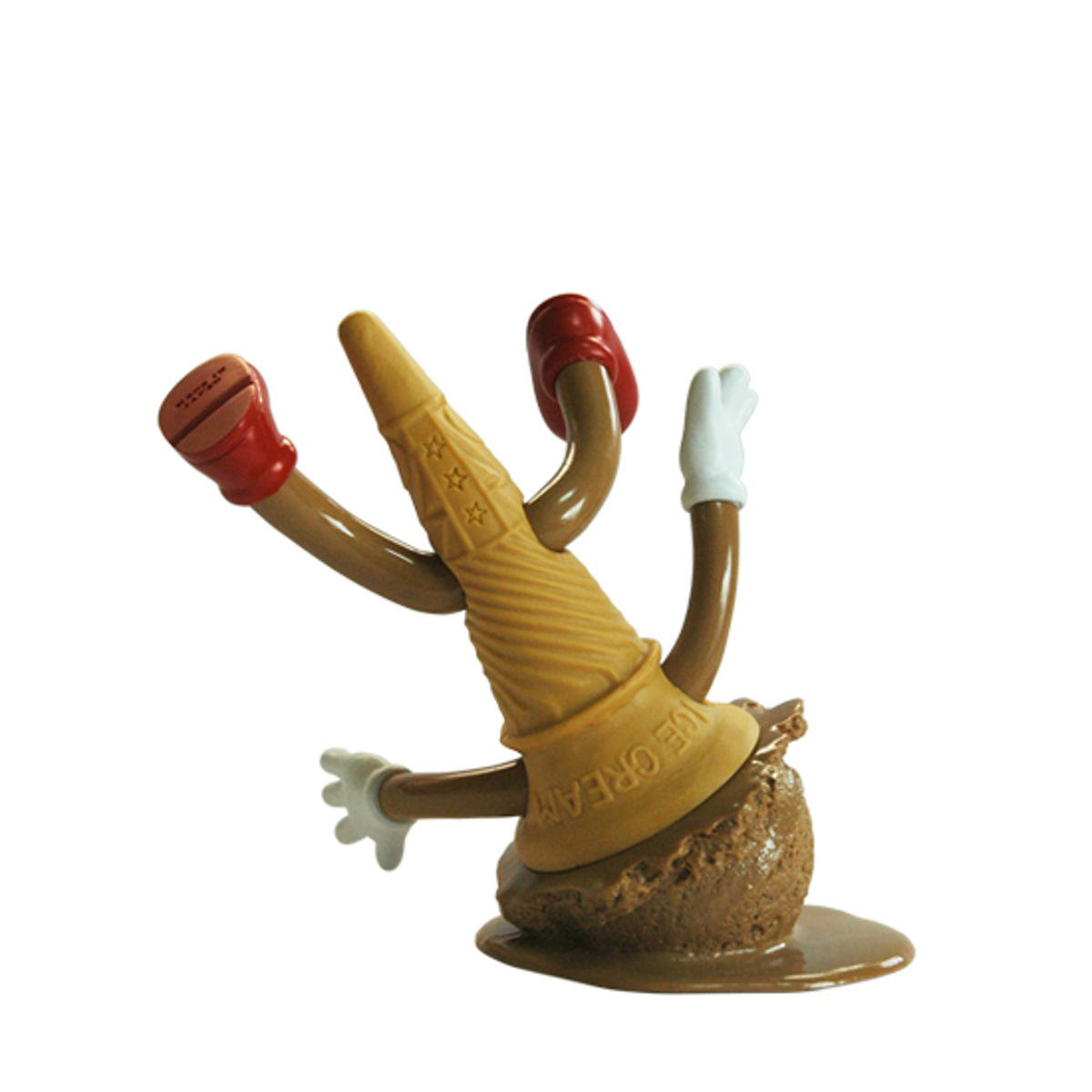 Mocha Ice Cream Dropped