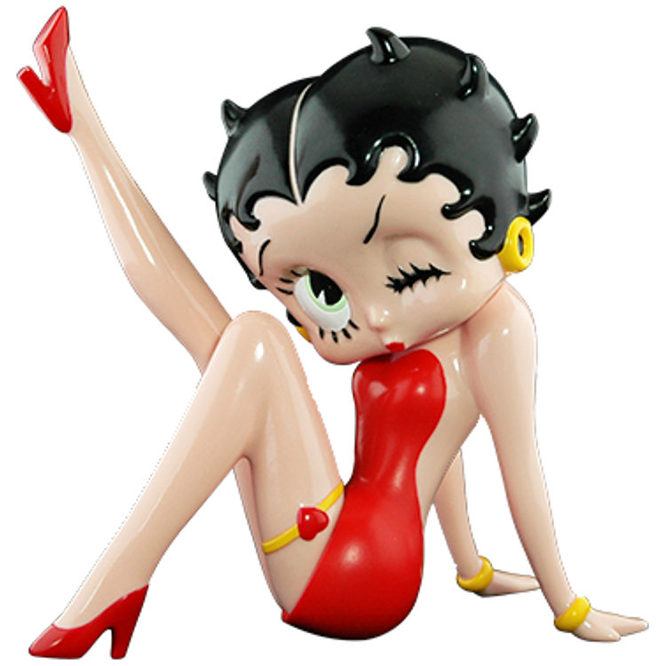 Betty Boop "Red Dress" by Fleischer Studios