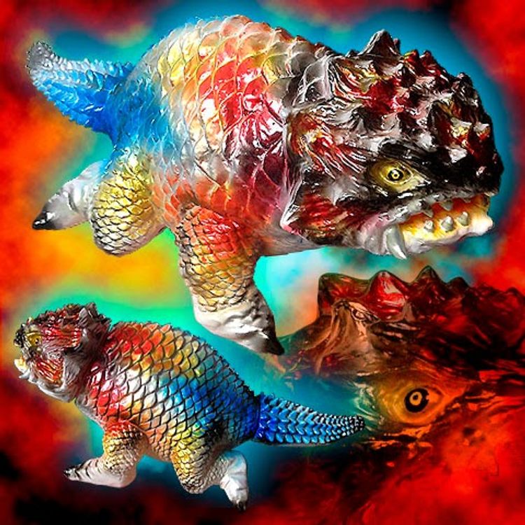 Underground monster vias Glass [active throughout the life Ver.] / Vaiaguras [BLObPUS Paint Ver] by BLObPUS