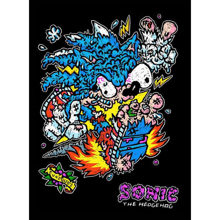 Sonic The Hedgehog by Edwin Vasquez