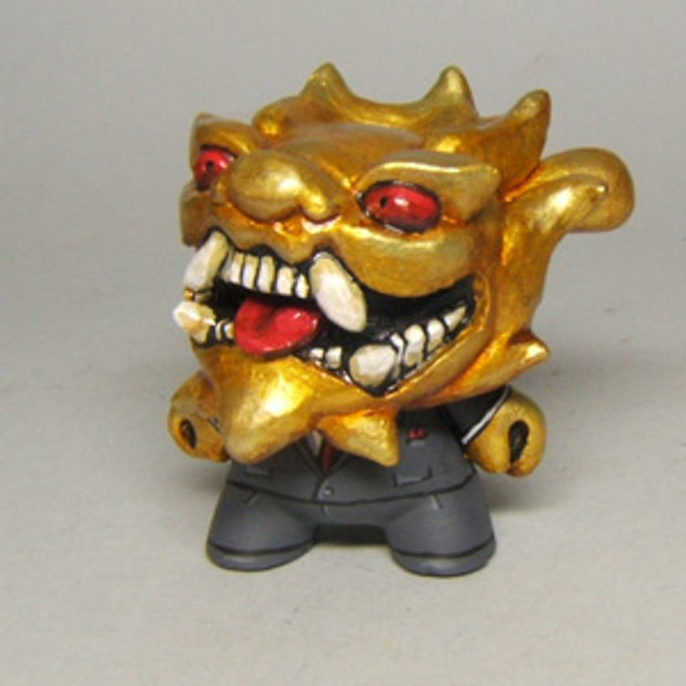 Business Class Shisa - Gold by Infinite Rabbits