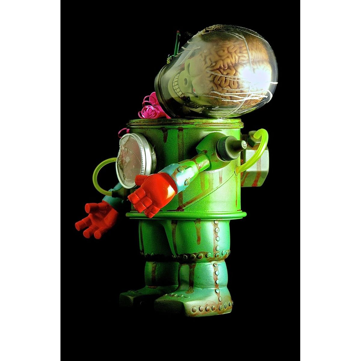 Battle Damaged Mars Attack Misfit Robot