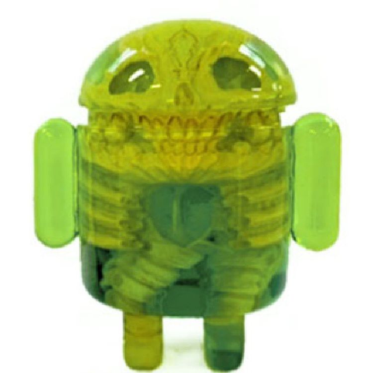 Infected Android - Green by Scott Wilkowski