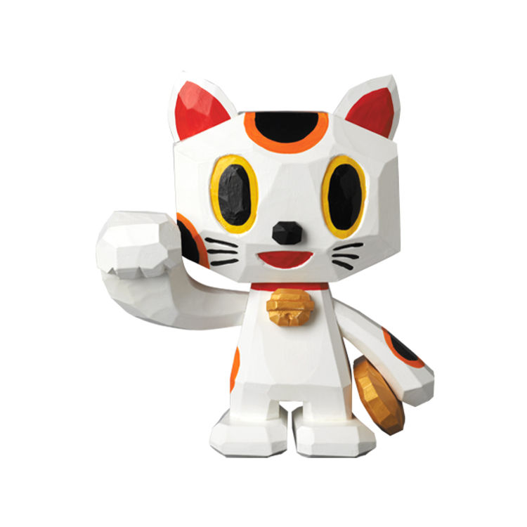 招福luck beckoning cat - large by morrison