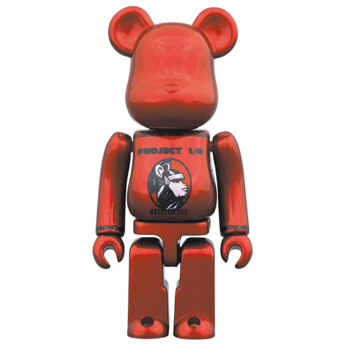 BE@RBRICK CENTURION 100% - red