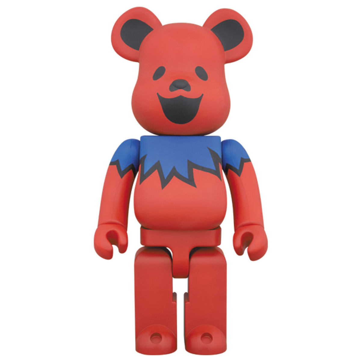 BE@RBRICK GRATEFUL DEAD DANCING BEARS 1000% - red